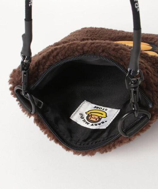 BABY MILO FUR CROSS BAGベビーマイロファークロスバッグA BATHING APEアベイシングエイプBAPE < ブランド  BABY MILO FUR CROSS BAGベビーマイロファークロスバッグA BATHING APEアベイシングエイプBAPE < ブランドの
