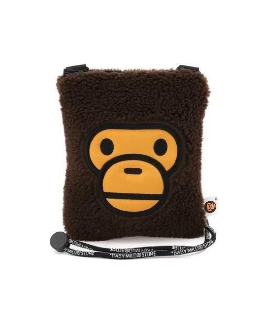 BABY MILO FUR CROSS BAGベビーマイロファークロスバッグA BATHING APEアベイシングエイプBAPE < ブランド  BABY MILO FUR CROSS BAGベビーマイロファークロスバッグA BATHING APEアベイシングエイプBAPE < ブランドの