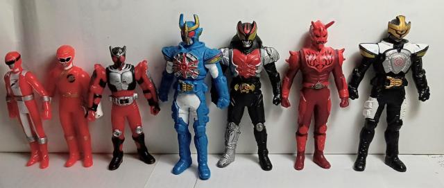 特撮ヒーロー7体バンダイソフビ人形 < ホビー  特撮ヒーロー7体バンダイソフビ人形  < ホビーの