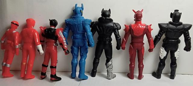 特撮ヒーロー7体バンダイソフビ人形 < ホビー  特撮ヒーロー7体バンダイソフビ人形 < ホビーの