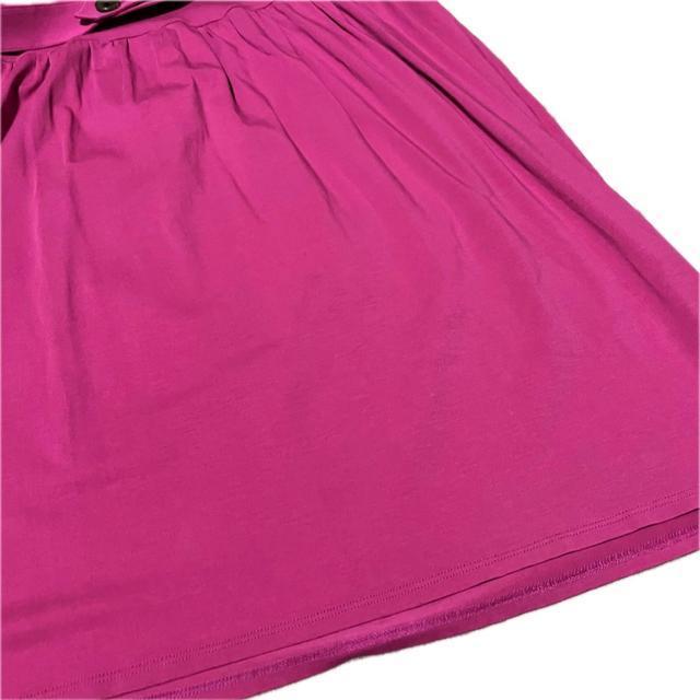 BURBERRY(バーバリー) ベルト付き 半袖 クルーネック ミニワンピース < 女性ファッション BURBERRY(バーバリー) ベルト付き 半袖 クルーネック ミニワンピース < 女性ファッションの