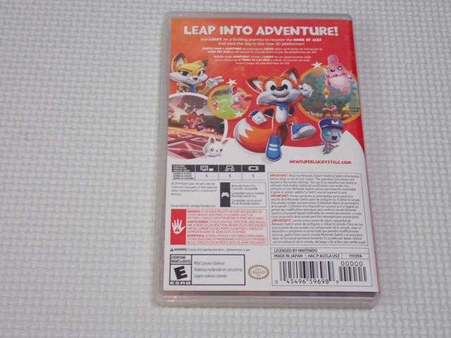 SWITCHNEW SUPER LUCKY'S TALE CO kĔ  Q[{/\tg 