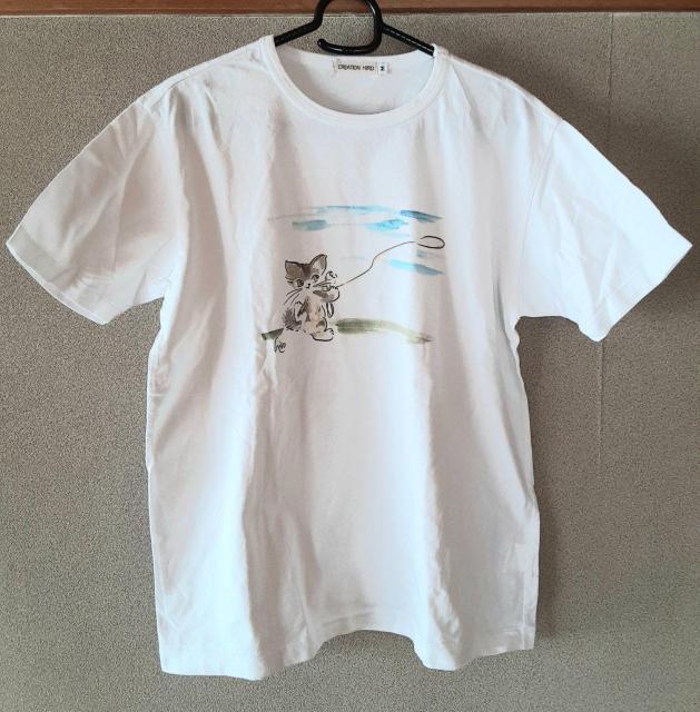 CREATION HIRO Tシャツ 半袖Tシャツ M 綿100% メンズ レディース 男女兼用 < 女性ファッション  CREATION HIRO Tシャツ 半袖Tシャツ M 綿100% メンズ レディース 男女兼用  < 女性ファッションの