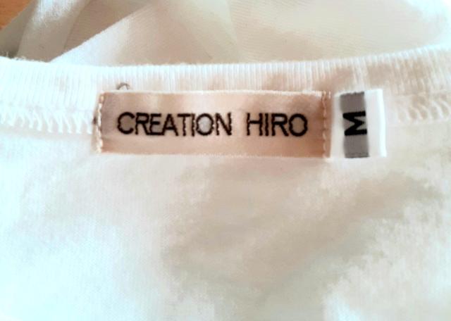 CREATION HIRO Tシャツ 半袖Tシャツ M 綿100% メンズ レディース 男女兼用 < 女性ファッション  CREATION HIRO Tシャツ 半袖Tシャツ M 綿100% メンズ レディース 男女兼用 < 女性ファッションの