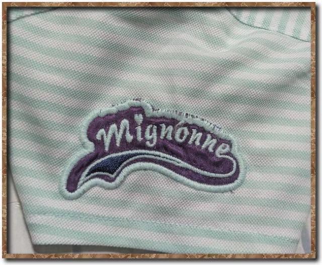 ゾーイ 飾り付きボーダー半袖ポロシャツ☆やや難 < レジャー/スポーツ ゾーイ 飾り付きボーダー半袖ポロシャツ☆やや難 < レジャー/スポーツの