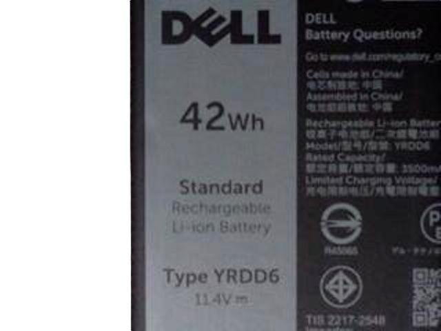 obe[ DELL YRDD6 11.4V 3,500mAh 42Wh   PC{/Ӌ@ 
