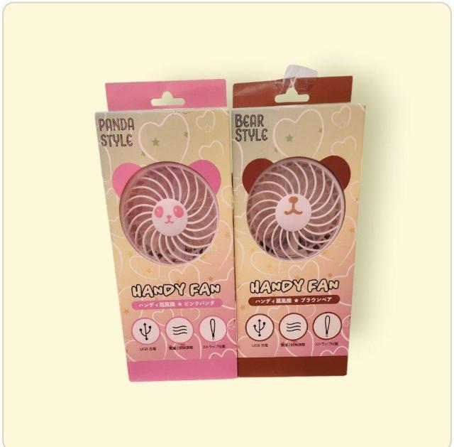 USB充電式のハンディ扇風機2セット < 家電/AV  USB充電式のハンディ扇風機2セット < 家電/AVの
