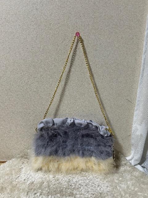 新品タグ付きhoney salon★2wayダチョウファーバック < 女性ファッション 新品タグ付きhoney salon★2wayダチョウファーバック < 女性ファッションの