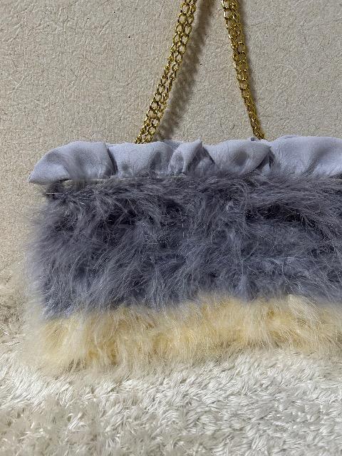 新品タグ付きhoney salon★2wayダチョウファーバック < 女性ファッション 新品タグ付きhoney salon★2wayダチョウファーバック < 女性ファッションの