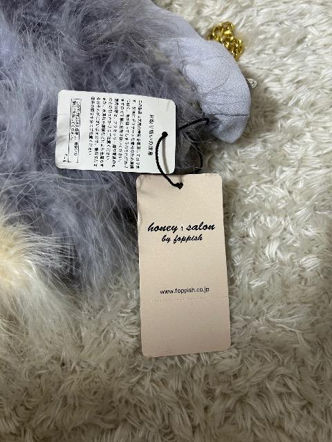 新品タグ付きhoney salon★2wayダチョウファーバック < 女性ファッション 新品タグ付きhoney salon★2wayダチョウファーバック < 女性ファッションの