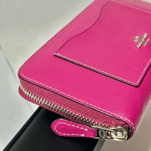 COACH �R�[�` ���U�[ ���E���h�t�@�X�i�[ �����z �E�H���b�g �D���� ���K���ꃌ�f�B�[�X �}�[���^�s���N �� �u�����h�� 