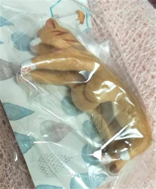 だら〜んねこの傘タグ★そこで寝ちゃうの?★フェリシモ★茶トラ★ < ペット/手芸/園芸 だら〜んねこの傘タグ★そこで寝ちゃうの?★フェリシモ★茶トラ★ < ペット/手芸/園芸の