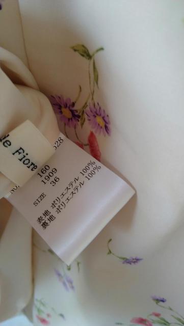 デビュードフィオレ☆花柄スカート☆サッシュベルト付き☆ < ブランド  デビュードフィオレ☆花柄スカート☆サッシュベルト付き☆ < ブランドの