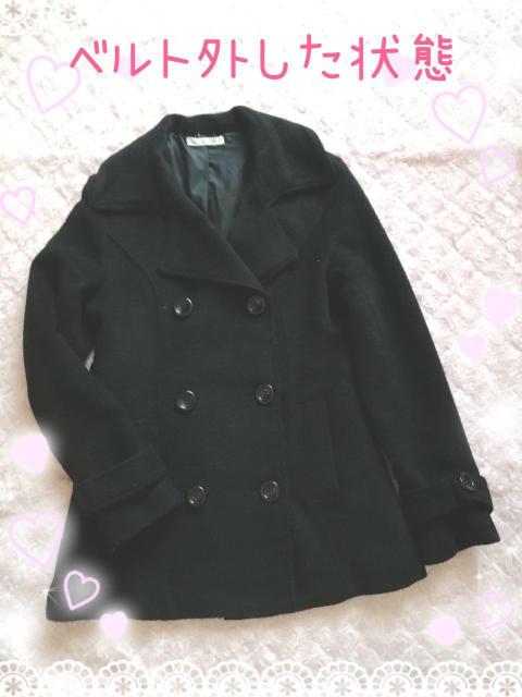 Style Lab*ベルト付きPコート < 女性ファッション  Style Lab*ベルト付きPコート < 女性ファッションの