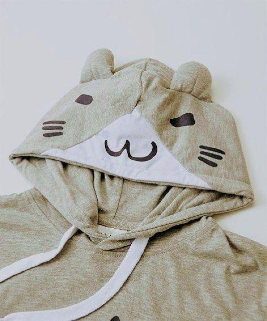 Mサイズ!紳士サイズ!ねこぶちさん!天竺ネコ耳付き!なりきり!半袖!パーカー新品!タグ付き! < 男性ファッション  Mサイズ!紳士サイズ!ねこぶちさん!天竺ネコ耳付き!なりきり!半袖!パーカー新品!タグ付き! < 男性ファッションの