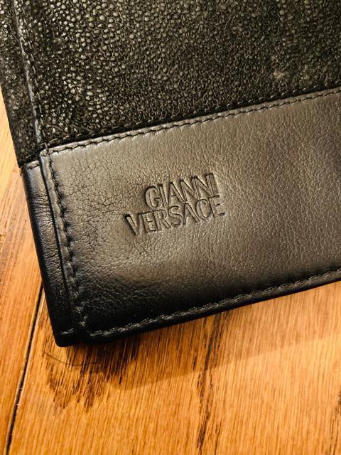 versace ヴェルサーチ 象革? エレファント?  財布 札入れ イタリア製 ビンテージ ウォレット  < ブランド  versace ヴェルサーチ 象革? エレファント?  財布 札入れ イタリア製 ビンテージ ウォレット  < ブランドの