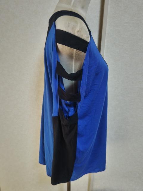 ★古着★バイカラー袖開きカットソー★LL〜4L★ < 女性ファッション  ★古着★バイカラー袖開きカットソー★LL〜4L★ < 女性ファッションの
