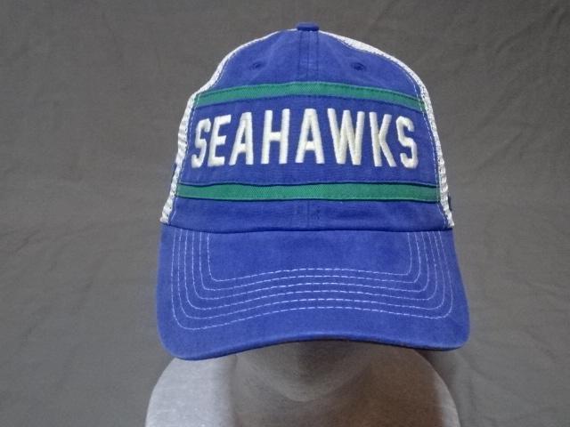 USA購入【47BRAND】NFL  シアトル シーホークス ロゴ刺繍入り メッシュキャップ < 男性ファッション  USA購入【47BRAND】NFL  シアトル シーホークス ロゴ刺繍入り メッシュキャップ  < 男性ファッションの