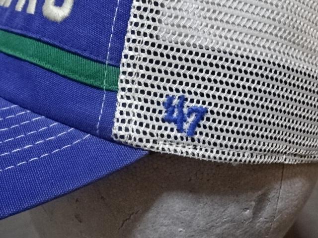 USA購入【47BRAND】NFL  シアトル シーホークス ロゴ刺繍入り メッシュキャップ < 男性ファッション  USA購入【47BRAND】NFL  シアトル シーホークス ロゴ刺繍入り メッシュキャップ < 男性ファッションの