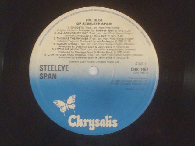 THE BEST OF STEELEYE SPAN / STEELEYE SPAN UKLP  CD/DVD/rfI 