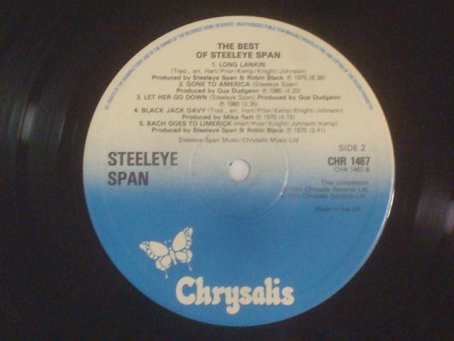 THE BEST OF STEELEYE SPAN / STEELEYE SPAN UKLP  CD/DVD/rfI 