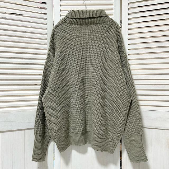 美品 FREAK'S STORE ビッグシルエット タートルネック ニット < ブランド  美品 FREAK'S STORE ビッグシルエット タートルネック ニット < ブランドの