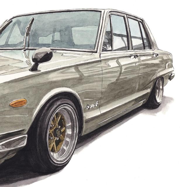 NC-1407スカイラインGT/RS R30限定版画サイン有額装済作家平右ヱ門 < ホビー  NC-1407スカイラインGT/RS R30限定版画サイン有額装済作家平右ヱ門 < ホビーの