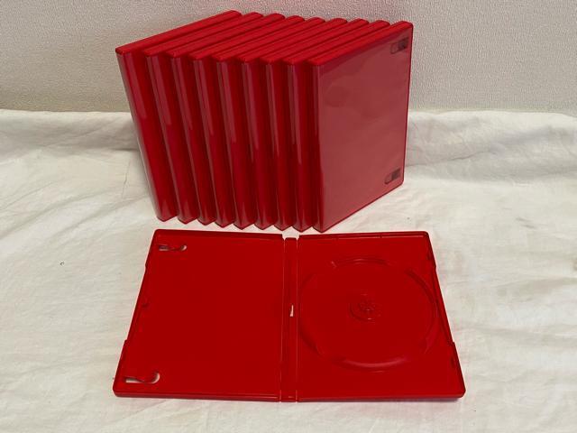 DVD空ケース 赤色 10枚 未使用品 < CD/DVD/ビデオ  DVD空ケース 赤色 10枚 未使用品  < CD/DVD/ビデオの
