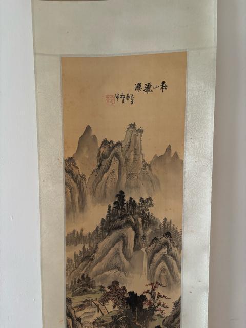 山水画 巻物 五巻 水墨画 < ヘルス/ビューティー 山水画 巻物 五巻 水墨画 < ヘルス/ビューティーの