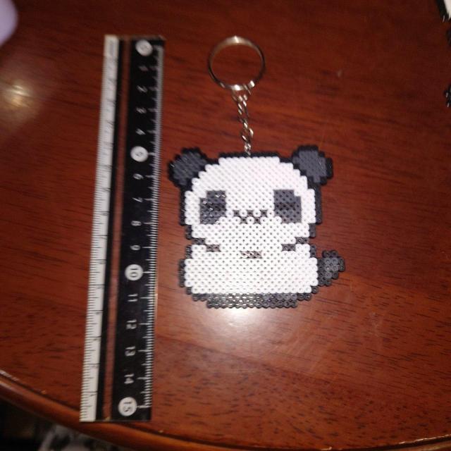ハンドメイド☆アイロンビーズキーホルダーパンダ☆ < ペット/手芸/園芸 ハンドメイド☆アイロンビーズキーホルダーパンダ☆ < ペット/手芸/園芸の