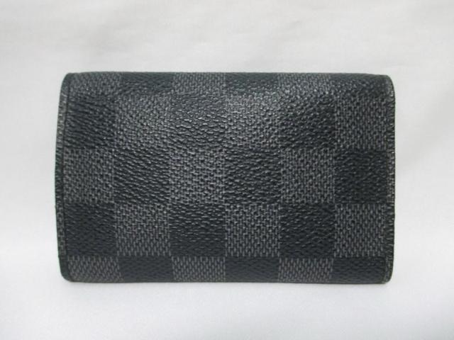 美品 ルイヴィトン 6連キーケース ダミエ グラフィット N62662 本物 < ブランド 美品 ルイヴィトン 6連キーケース ダミエ グラフィット N62662 本物 < ブランドの