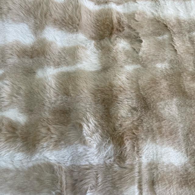 プレミアムファー☆ミニラグ☆90×130☆超なめらか高級ムートンタッチ☆BE < インテリア/ライフ プレミアムファー☆ミニラグ☆90×130☆超なめらか高級ムートンタッチ☆BE < インテリア/ライフの