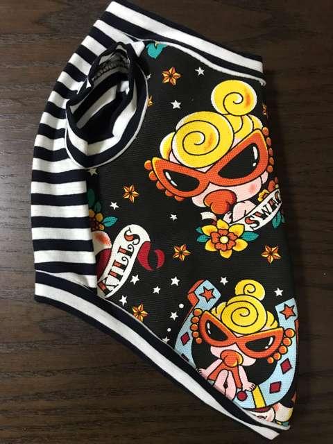 ★ハンドメイド ヒスミニ シャツ バラ柄 黒 ボーダー 犬服 S★ < ペット/手芸/園芸  ★ハンドメイド ヒスミニ シャツ バラ柄 黒 ボーダー 犬服 S★ < ペット/手芸/園芸の
