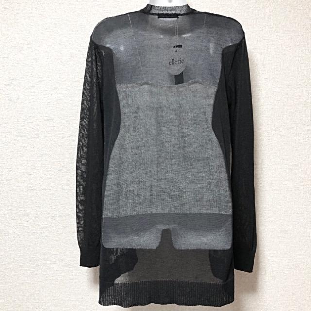 【新品】花柄レース切替シアーニットトッパーカーデ < 女性ファッション 【新品】花柄レース切替シアーニットトッパーカーデ < 女性ファッションの