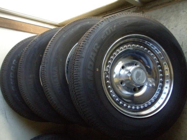 超稀少ドレスアップ最適アメリカンホイルタイヤ4本セットジムニーなどに最適 < 自動車/バイク 超稀少ドレスアップ最適アメリカンホイルタイヤ4本セットジムニーなどに最適 < 自動車/バイク