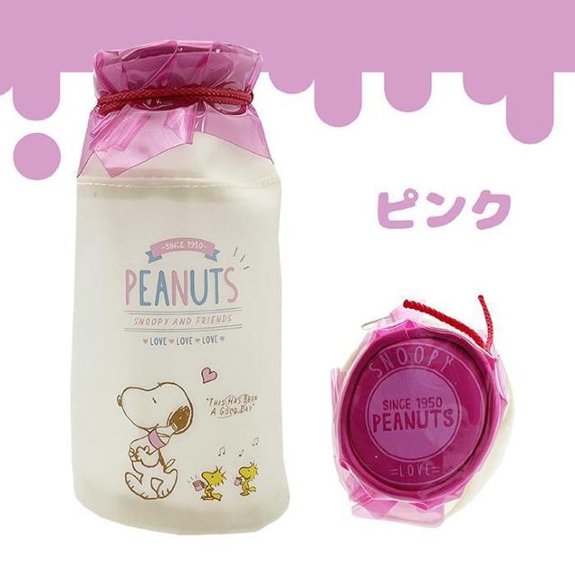 新品*タグ*スヌーピー*牛乳瓶*ポーチ*PEANUTS*ピンク*マルチポーチ*筆箱*小物入れ*コスメ*ペンケース*SNOOPY < アニメ/コミック/キャラクター  新品*タグ*スヌーピー*牛乳瓶*ポーチ*PEANUTS*ピンク*マルチポーチ*筆箱*小物入れ*コスメ*ペンケース*SNOOPY < アニメ/コミック/キャラクターの