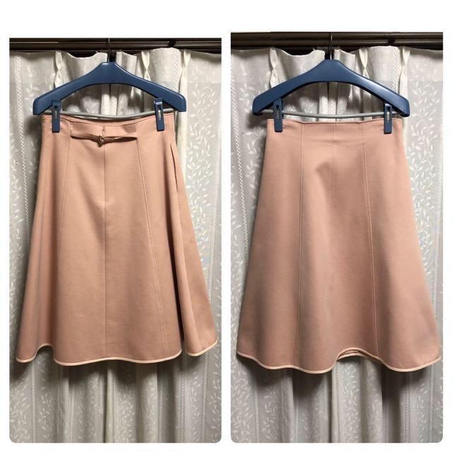 エムズグレイシー スカート フレア バックベルト < ブランド  エムズグレイシー スカート フレア バックベルト  < ブランドの