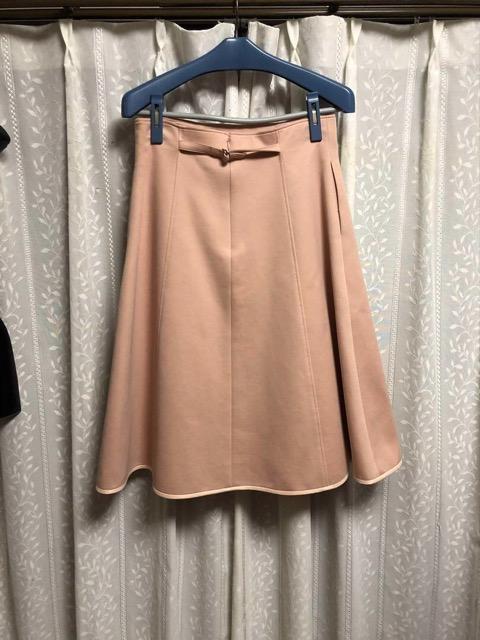 エムズグレイシー スカート フレア バックベルト < ブランド  エムズグレイシー スカート フレア バックベルト < ブランドの