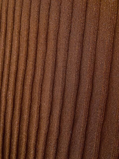 ROPE ロペ リブニット 銀糸入り ロングスカート ウエストゴム 36(S) N2m < ブランド  ROPE ロペ リブニット 銀糸入り ロングスカート ウエストゴム 36(S) N2m < ブランドの