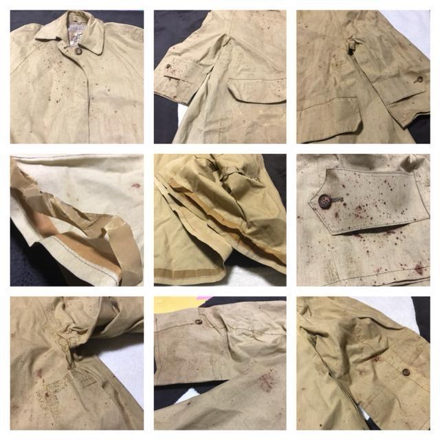 正規品 ヴィンテージ エルメス ゴム引きコットン ロングレインコート カーキ 32 レディースM位 < ブランド 正規品 ヴィンテージ エルメス ゴム引きコットン ロングレインコート カーキ 32 レディースM位 < ブランドの