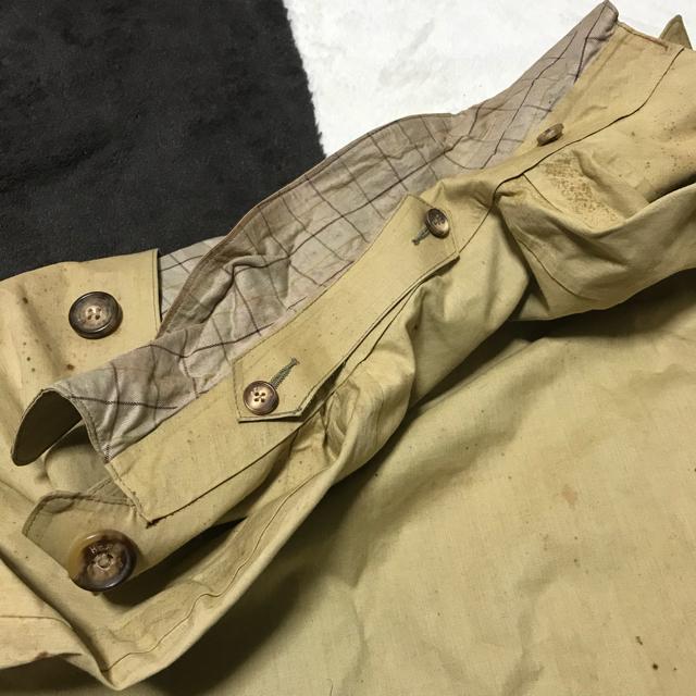 正規品 ヴィンテージ エルメス ゴム引きコットン ロングレインコート カーキ 32 レディースM位 < ブランド 正規品 ヴィンテージ エルメス ゴム引きコットン ロングレインコート カーキ 32 レディースM位 < ブランドの