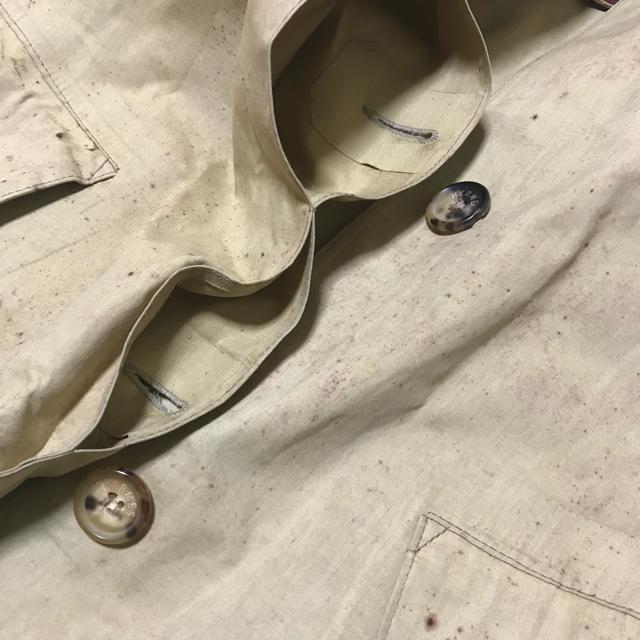 正規品 ヴィンテージ エルメス ゴム引きコットン ロングレインコート カーキ 32 レディースM位 < ブランド 正規品 ヴィンテージ エルメス ゴム引きコットン ロングレインコート カーキ 32 レディースM位 < ブランドの