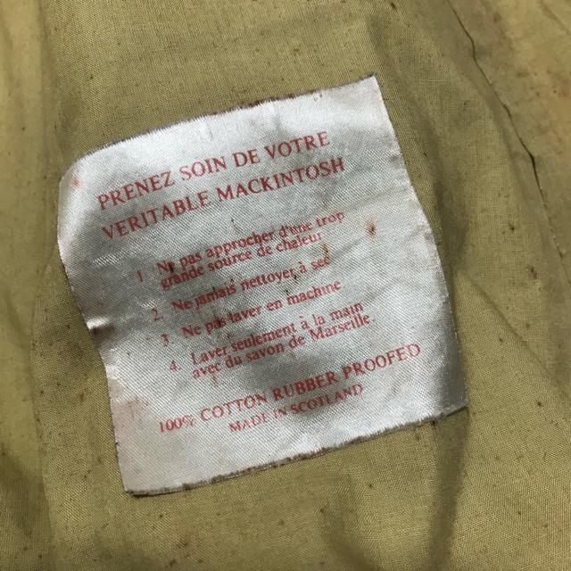 正規品 ヴィンテージ エルメス ゴム引きコットン ロングレインコート カーキ 32 レディースM位 < ブランド 正規品 ヴィンテージ エルメス ゴム引きコットン ロングレインコート カーキ 32 レディースM位 < ブランドの