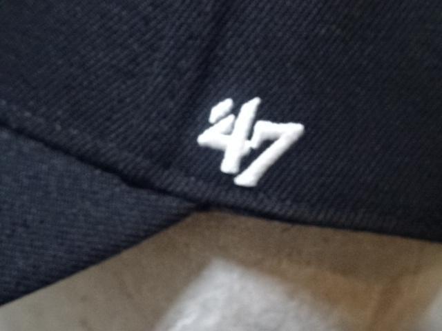 USA購入【47BRAND】NFL ラスベガス レイダース【Super Bowl XV】ロゴ刺繍入り キャップ < 男性ファッション  USA購入【47BRAND】NFL ラスベガス レイダース【Super Bowl XV】ロゴ刺繍入り キャップ < 男性ファッションの
