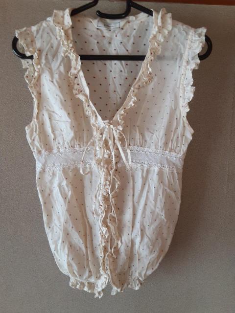 タンクトップ ノースリーブ トップス M 綿100% 日本製 透け感 夏 レース ヒラヒラ 洋服 イエロー ホワイト レディース < 女性ファッション  タンクトップ ノースリーブ トップス M 綿100% 日本製 透け感 夏 レース ヒラヒラ 洋服 イエロー ホワイト レディース  < 女性ファッションの