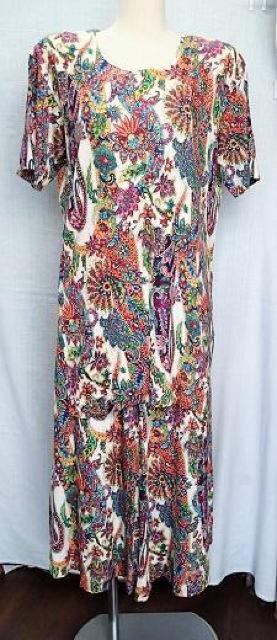 ◆Chamois V  シャミーヴィ/デザイントップス&ロングスカート セットアップ    日本製/カラフル/サイズF+11 < 女性ファッション  ◆Chamois V  シャミーヴィ/デザイントップス&ロングスカート セットアップ    日本製/カラフル/サイズF+11  < 女性ファッションの