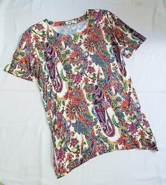 ◆Chamois V  シャミーヴィ/デザイントップス&ロングスカート セットアップ    日本製/カラフル/サイズF+11 < 女性ファッション  ◆Chamois V  シャミーヴィ/デザイントップス&ロングスカート セットアップ    日本製/カラフル/サイズF+11 < 女性ファッションの