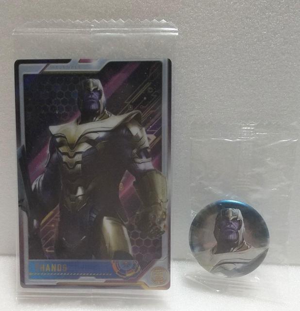【サノス】 MARVEL 缶バッジ カード < ホビー  【サノス】 MARVEL 缶バッジ カード  < ホビーの
