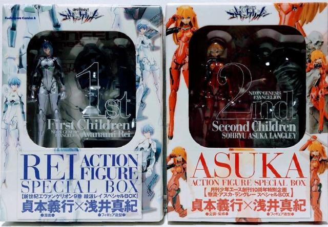 エヴァンゲリオン【綾波レイ】【アスカ 】スペシャルBOX フィギュア付き限定版 全2種セット●新品未開封美品 < アニメ/コミック/キャラクター  エヴァンゲリオン【綾波レイ】【アスカ 】スペシャルBOX フィギュア付き限定版 全2種セット●新品未開封美品  < アニメ/コミック/キャラクターの