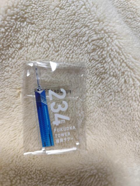 福岡タワー限定 アクリルスタンド ピンバッジ ガチャ < インテリア/ライフ  福岡タワー限定 アクリルスタンド ピンバッジ ガチャ < インテリア/ライフの